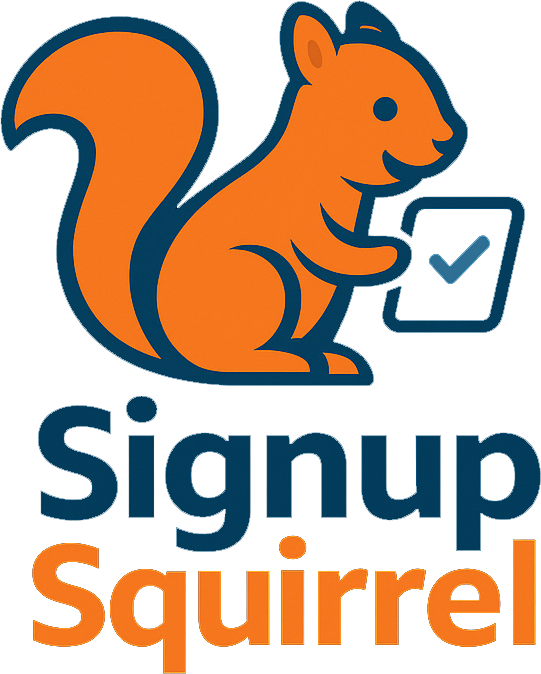 Signup Squirrel Logo